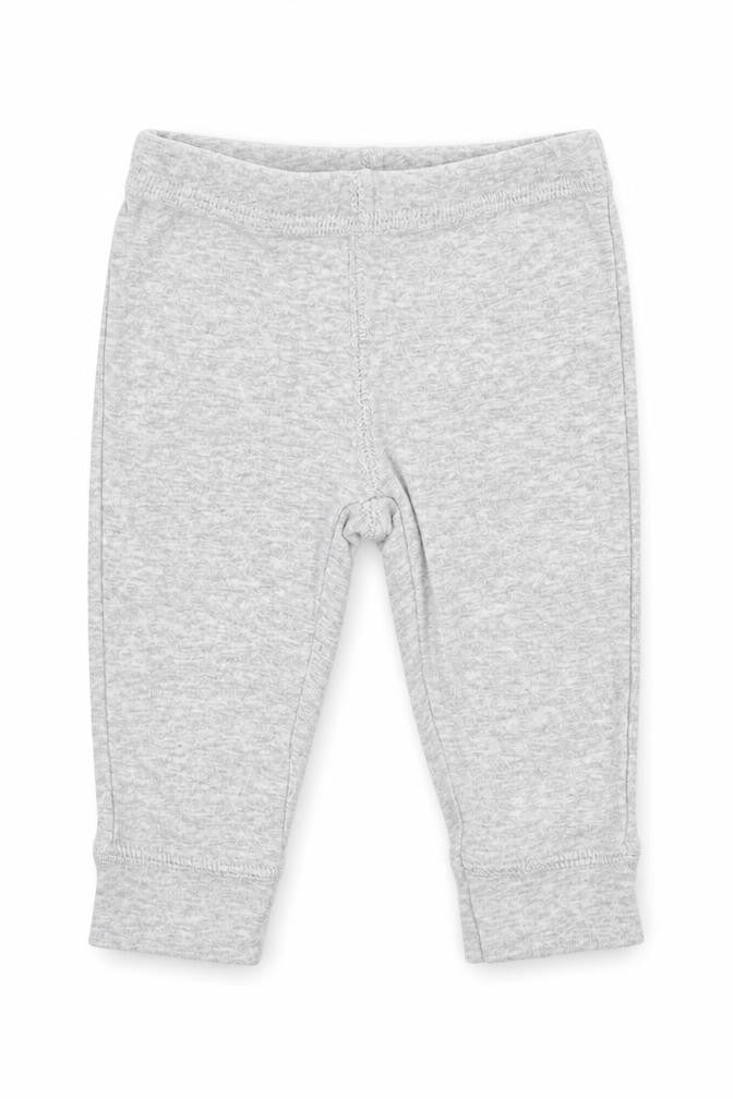 Front view of Carter's Baby Grey Capri Leggings, size 6-9, Months