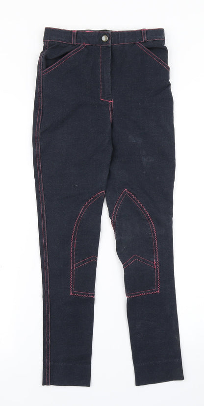 Equine-by-Design Womens Blue  Denim Skinny Jeans Size 24 in L24 in