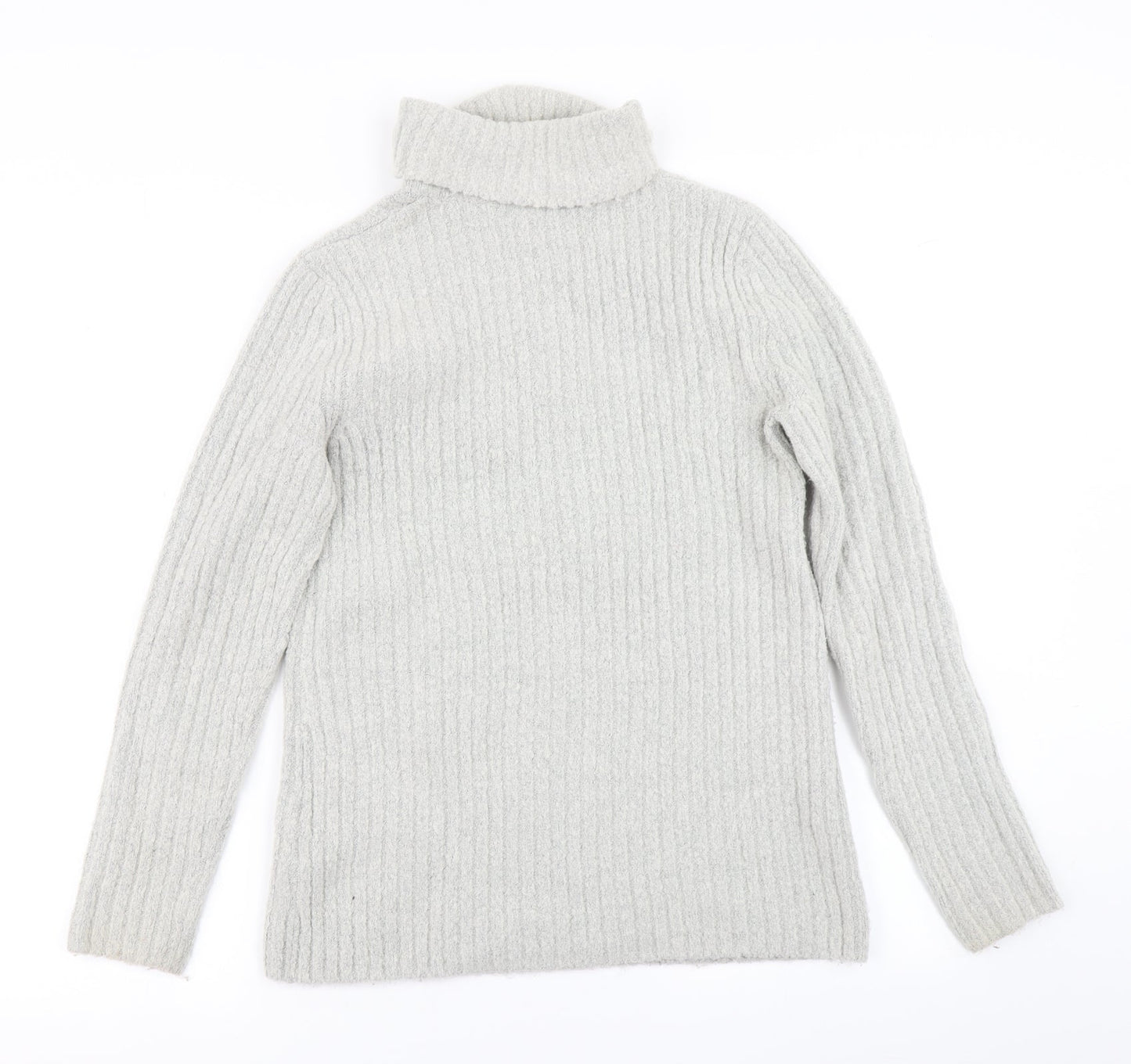 Womens UK Size M Papaya Grey Pullover Jumper