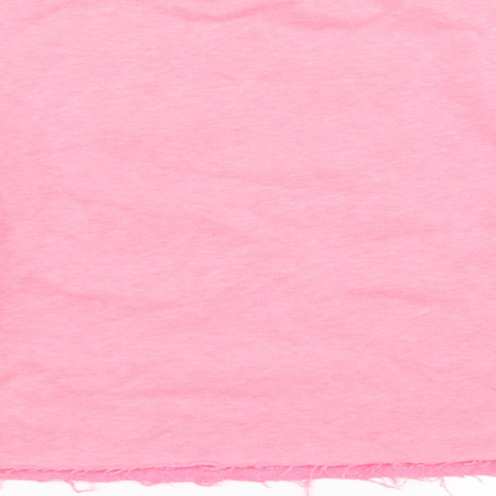 Miss E-vie Girls Pink   Pullover Sweatshirt Size 7-8 Years  - Cropped