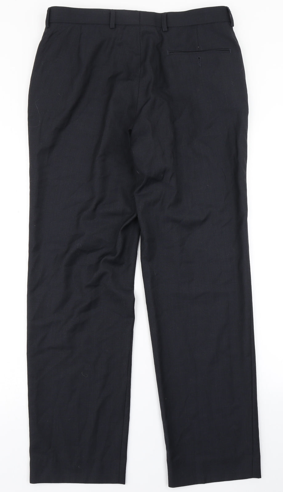 Marks & Spencer Mens Blue   Dress Pants Trousers Size 32 in L29 in