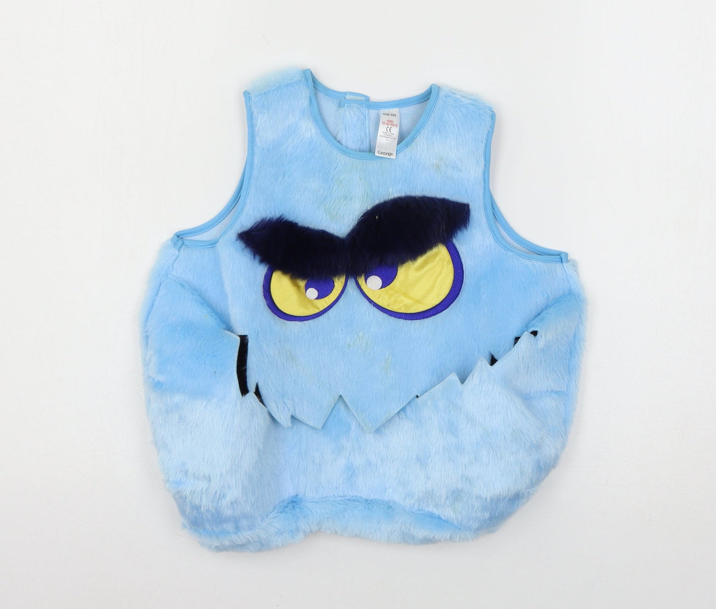 George Baby Blue Geometric  Babydoll One Piece One Size  - Monster Fancy Dress