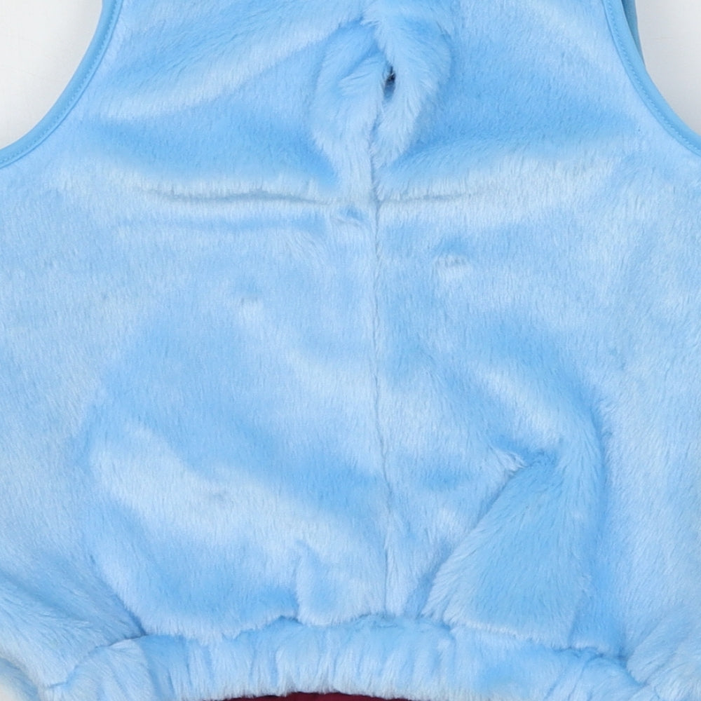 George Baby Blue Geometric  Babydoll One Piece One Size  - Monster Fancy Dress