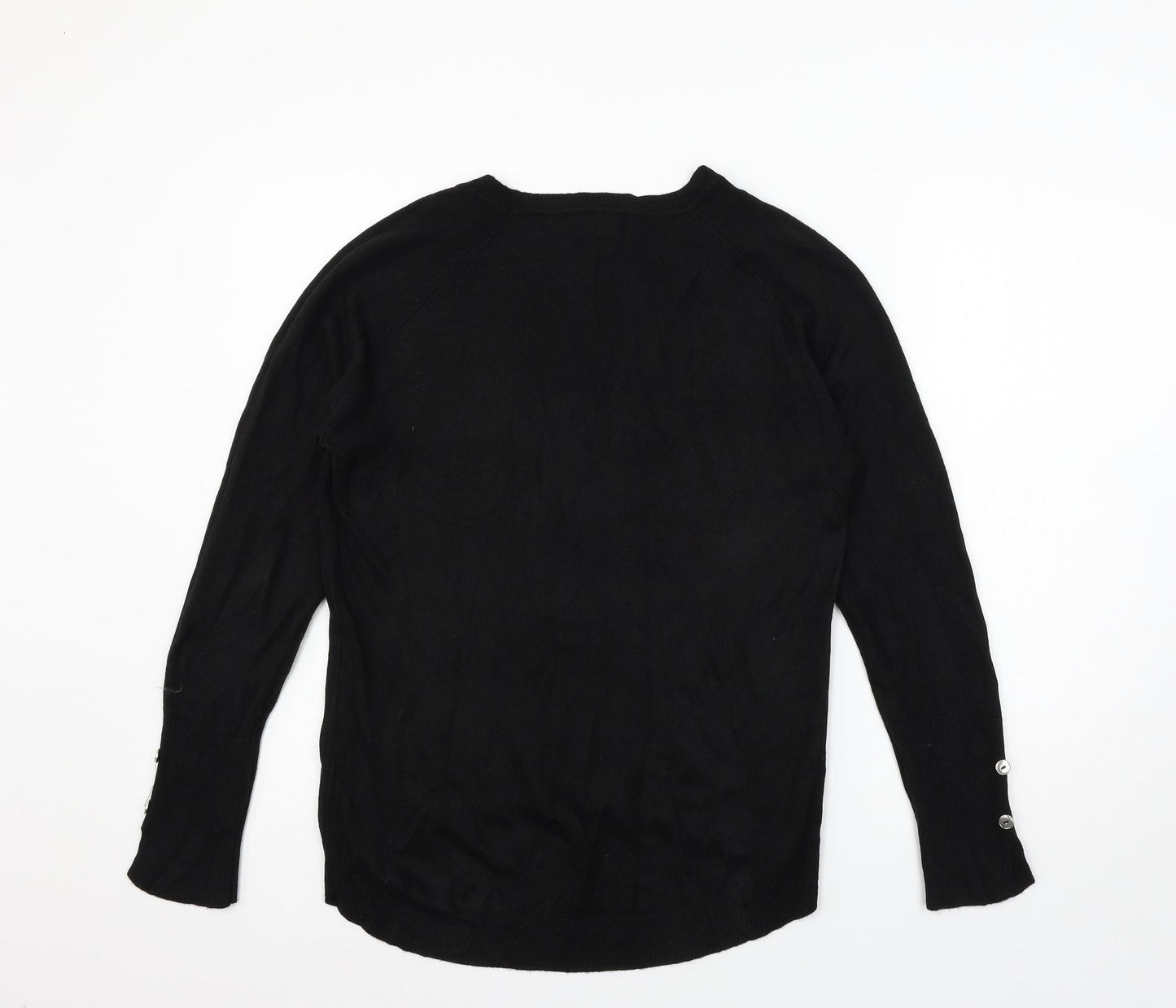 Primark Womens Black  Knit Pullover Jumper Size 10