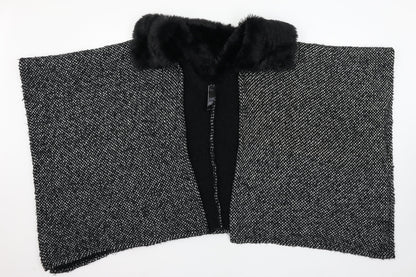 Womens UK Size One Size Marks and Spencer Black Cardigan Jumper