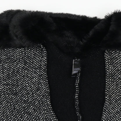 Womens UK Size One Size Marks and Spencer Black Cardigan Jumper