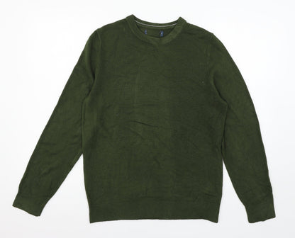 Matalan Womens Green  Knit Pullover Jumper Size S