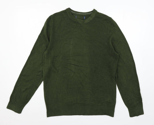Matalan Womens Green  Knit Pullover Jumper Size S
