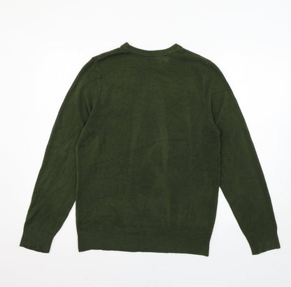 Matalan Womens Green  Knit Pullover Jumper Size S