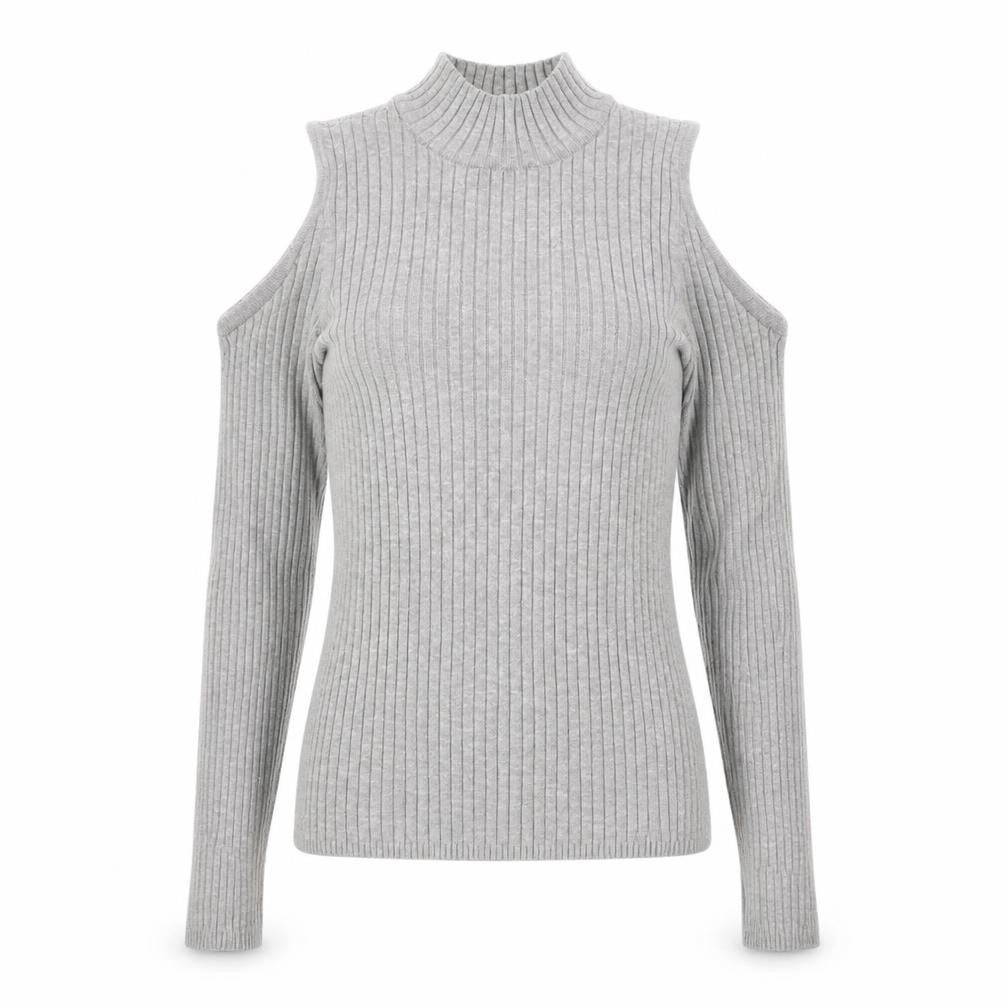 Womens UK Size M Verve Ami Grey Pullover Jumper