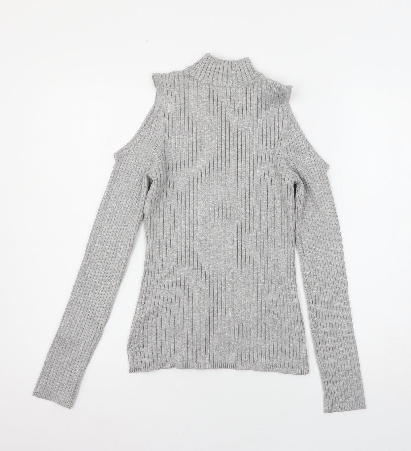 Womens UK Size M Verve Ami Grey Pullover Jumper