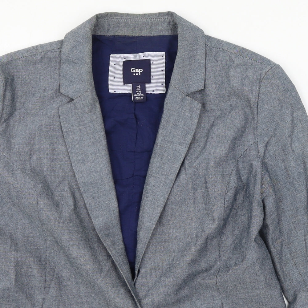 Womens UK Size 4 Gap Blue Jacket