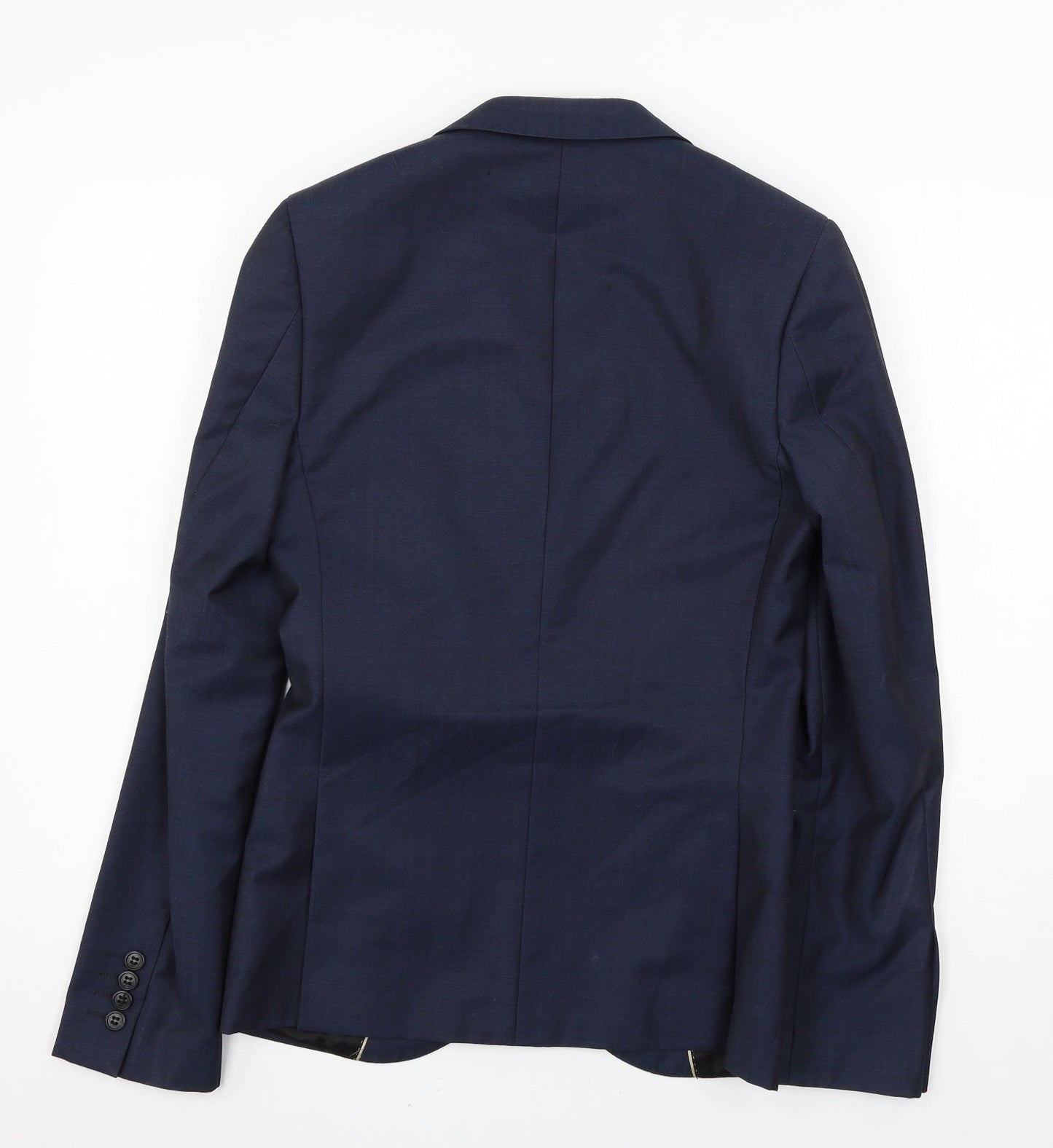 Mens UK Size S Topman Regular Blue Suit Jacket