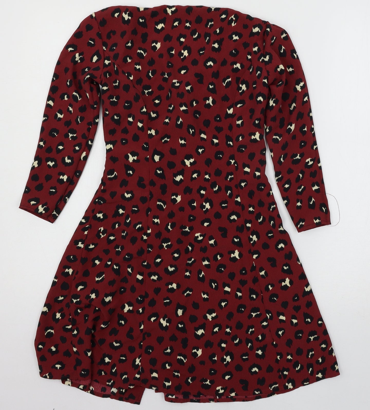 Womens UK Size 6 H&M Red Basic Blouse