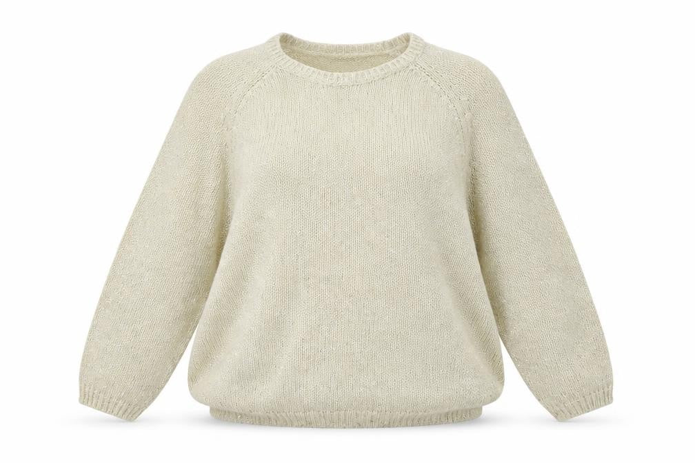 Womens UK Size S Marks and Spencer Ivory Pullover Jumper