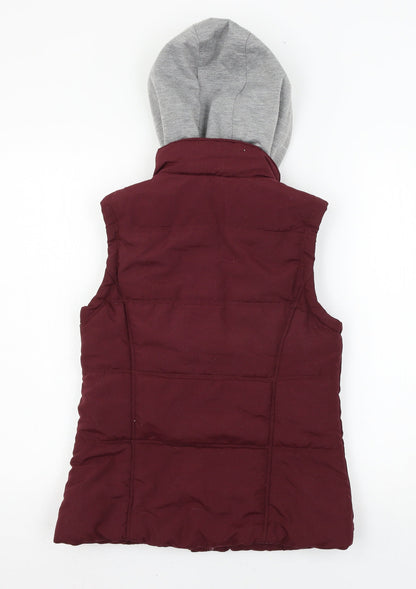 Womens UK Size 10 New Look Purple Gilet