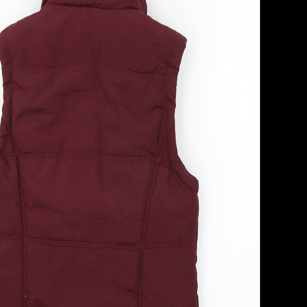 Womens UK Size 10 New Look Purple Gilet