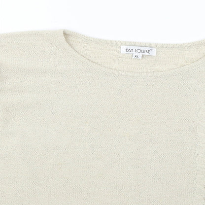 Womens UK Size XL Fay Louise Ivory Pullover Jumper