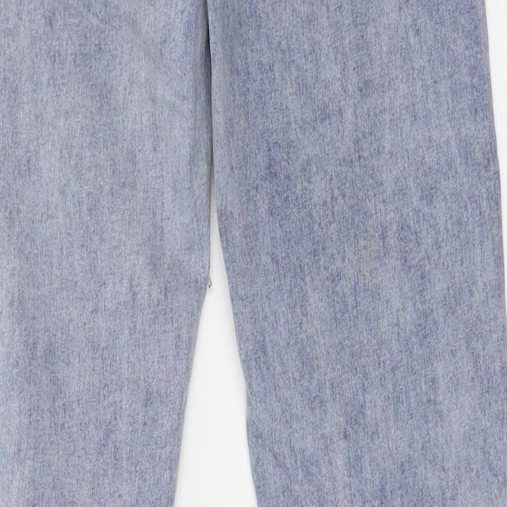 Womens UK Size 6 Preworn Regular Fit Skinny Blue Jeans