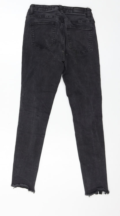 Ke Dress Womens Grey  Denim Skinny Jeans Size 26 in L26 in