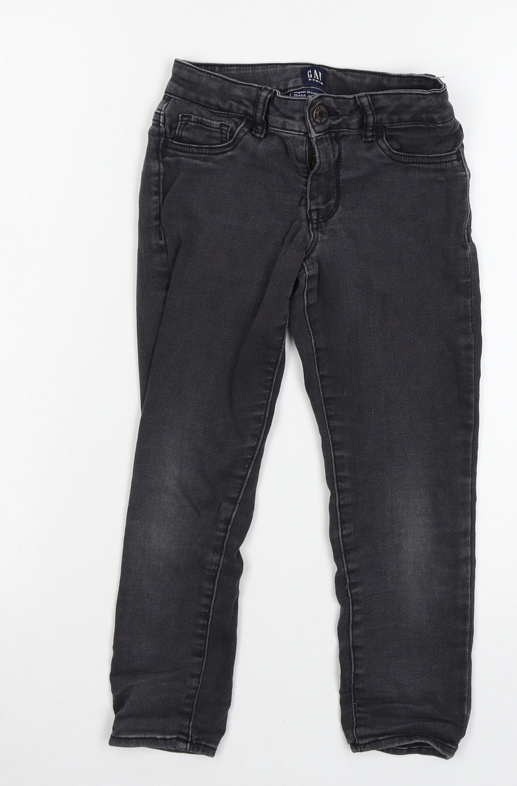 Gap Girls Grey  Denim Skinny Jeans Size 7 Years