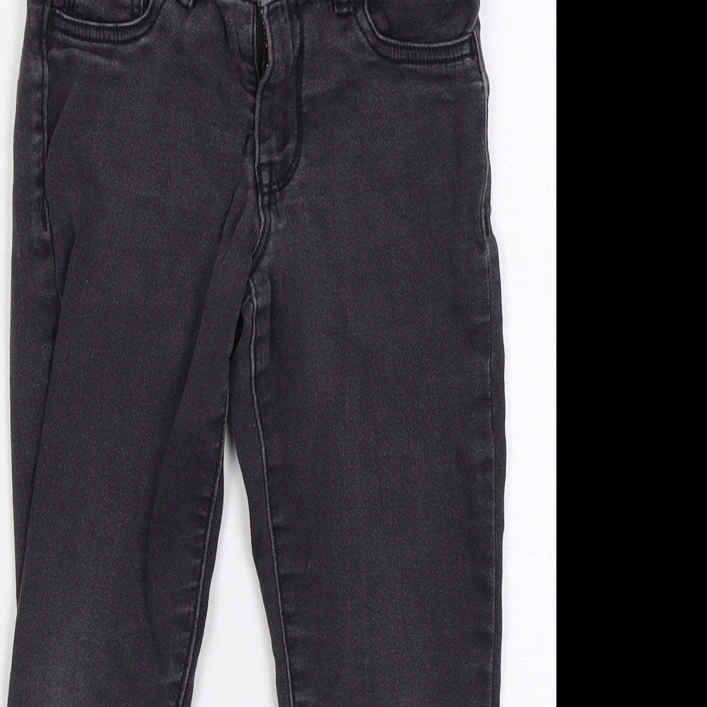 Gap Girls Grey  Denim Skinny Jeans Size 7 Years