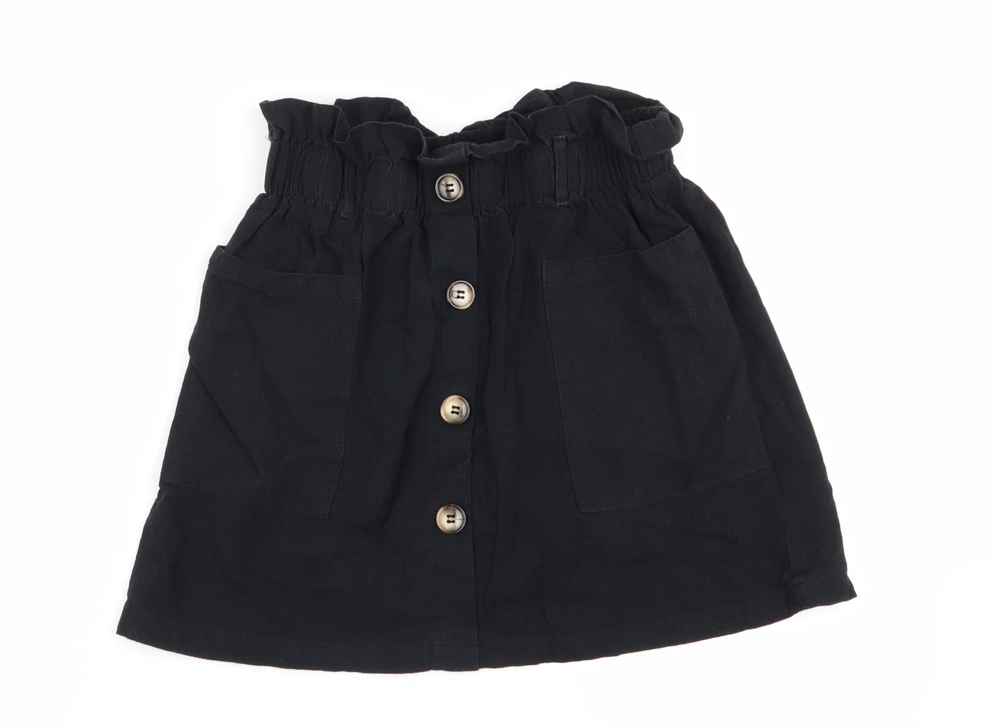 SheIn Womens Black   Flare Skirt Size S  - Stretch waistband