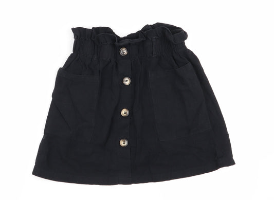 SheIn Womens Black   Flare Skirt Size S  - Stretch waistband