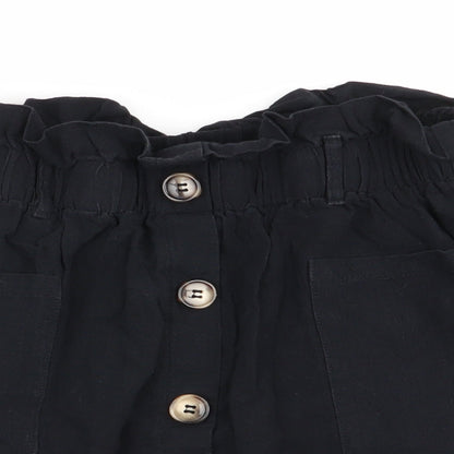 SheIn Womens Black   Flare Skirt Size S  - Stretch waistband