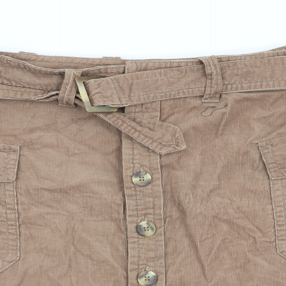 Old Navy Womens Brown   Flare Skirt Size 6