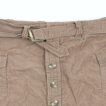 Old Navy Womens Brown   Flare Skirt Size 6