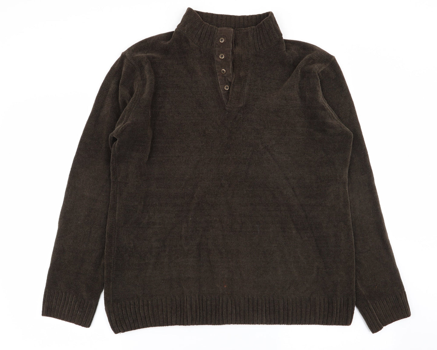 Easy Mens Green   Pullover Jumper Size M