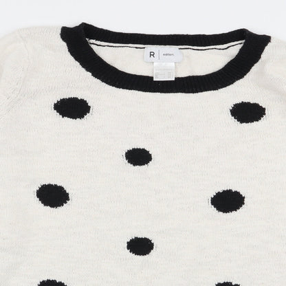Womens UK Size 10 r edition White Pullover Jumper