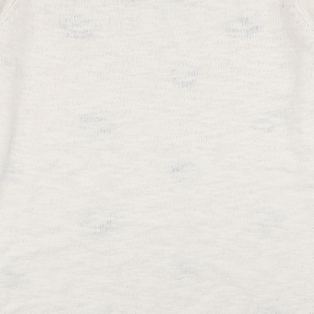 Womens UK Size 10 r edition White Pullover Jumper
