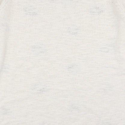 Womens UK Size 10 r edition White Pullover Jumper