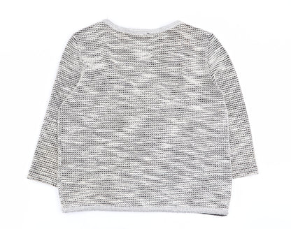 Womens UK Size L Preworn Beige Cardigan Jumper