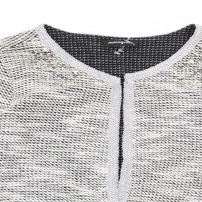Womens UK Size L Preworn Beige Cardigan Jumper