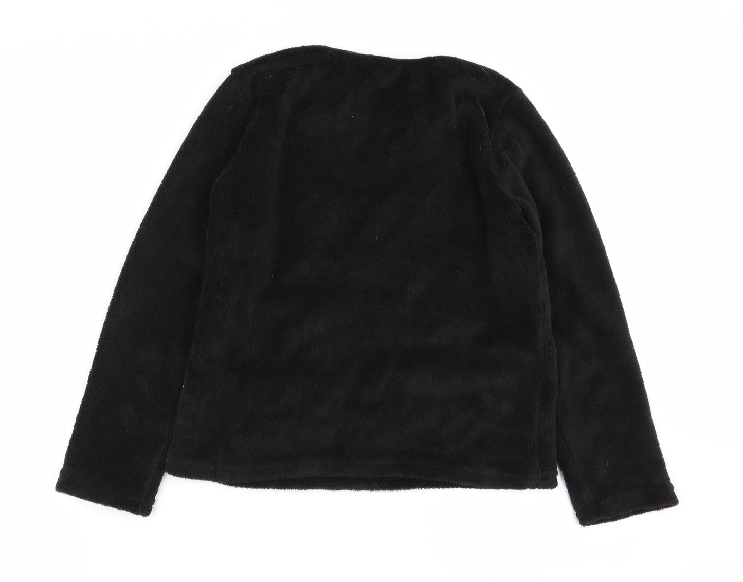 Primark Boys Black Solid   Pyjama Top Size 9-10 Years