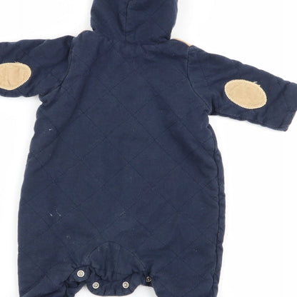 Baby Boys Blue   Babygrow One-Piece Size Newborn