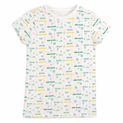 Womens UK Size 4 Primark White Basic T-Shirt