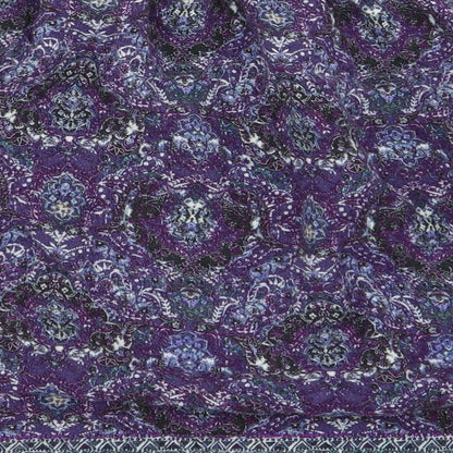 M&S Womens Multicoloured Geometric  Flare Skirt Size 12  - Stretch waistband