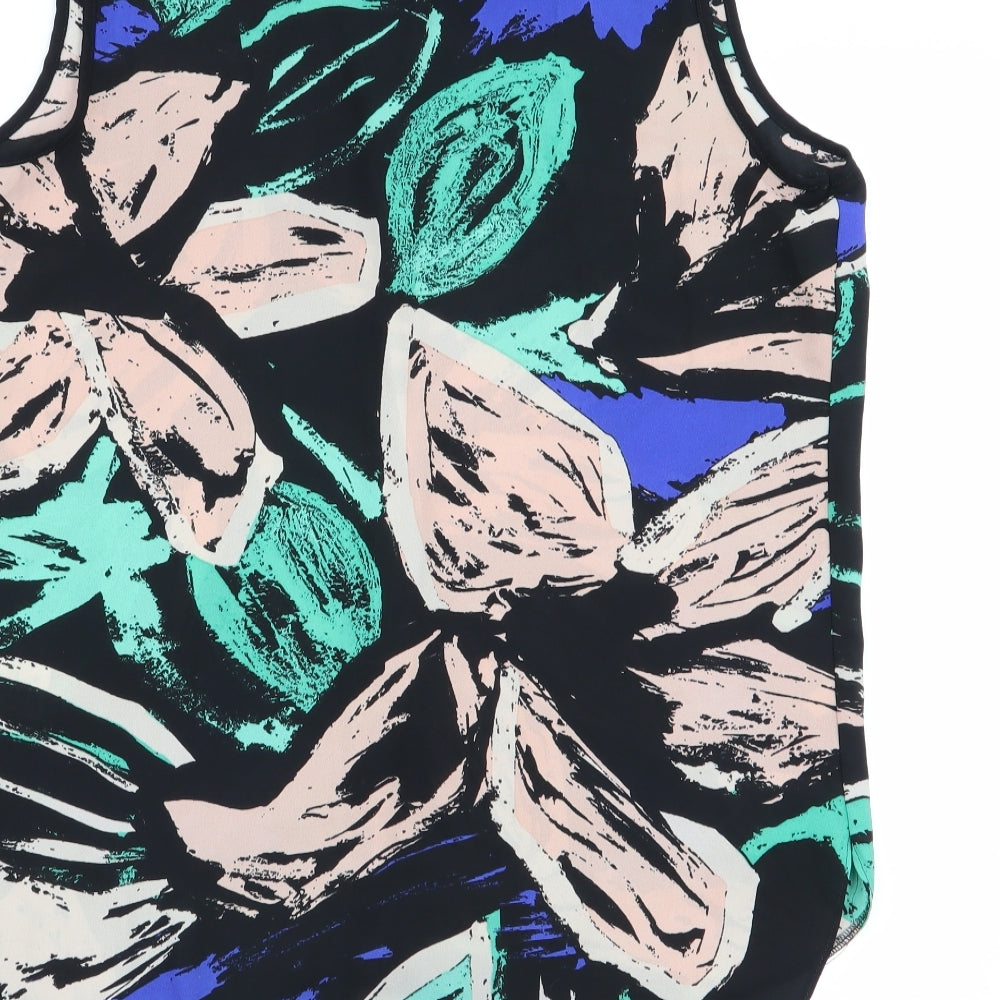 Papaya Womens Multicoloured Geometric  Basic Blouse Size 10