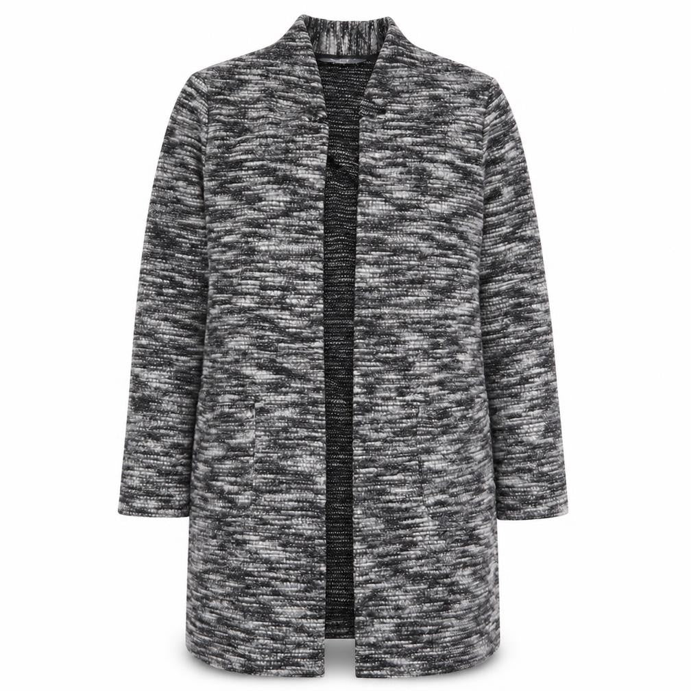 Womens UK Size 10 Nutmeg Multicoloured Overcoat