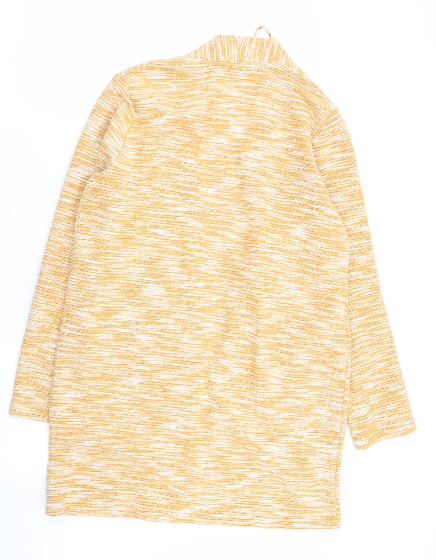 Nutmeg Womens Yellow   Overcoat Coat Size 10