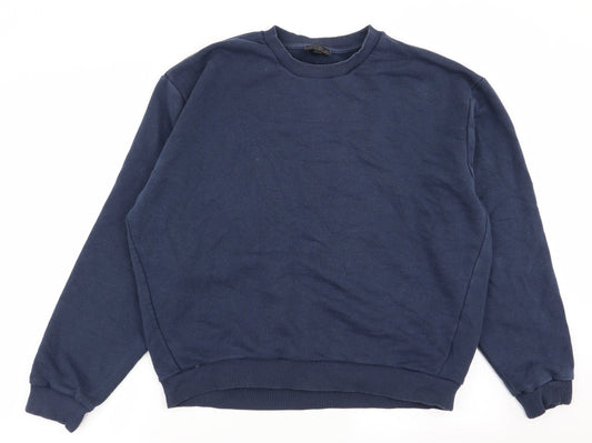 Womens UK Size 12 Topshop Blue Pullover Jumper