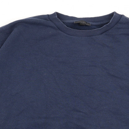 Womens UK Size 12 Topshop Blue Pullover Jumper