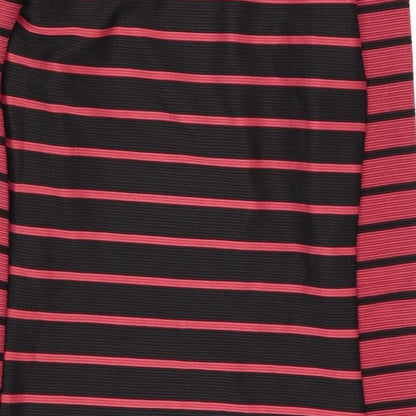 H&M Womens Multicoloured Striped  Fit & Flare  Size 8