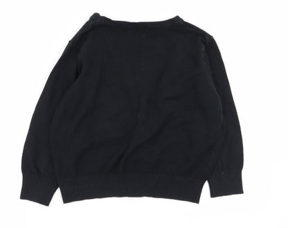 Womens UK Size 14 evie Black Cardigan Jumper