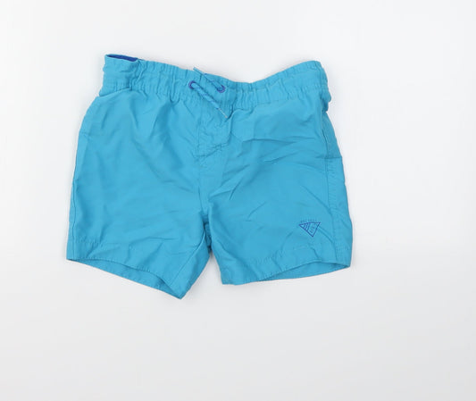 Primark Boys Blue   Sweat Shorts Size 3-4 Years