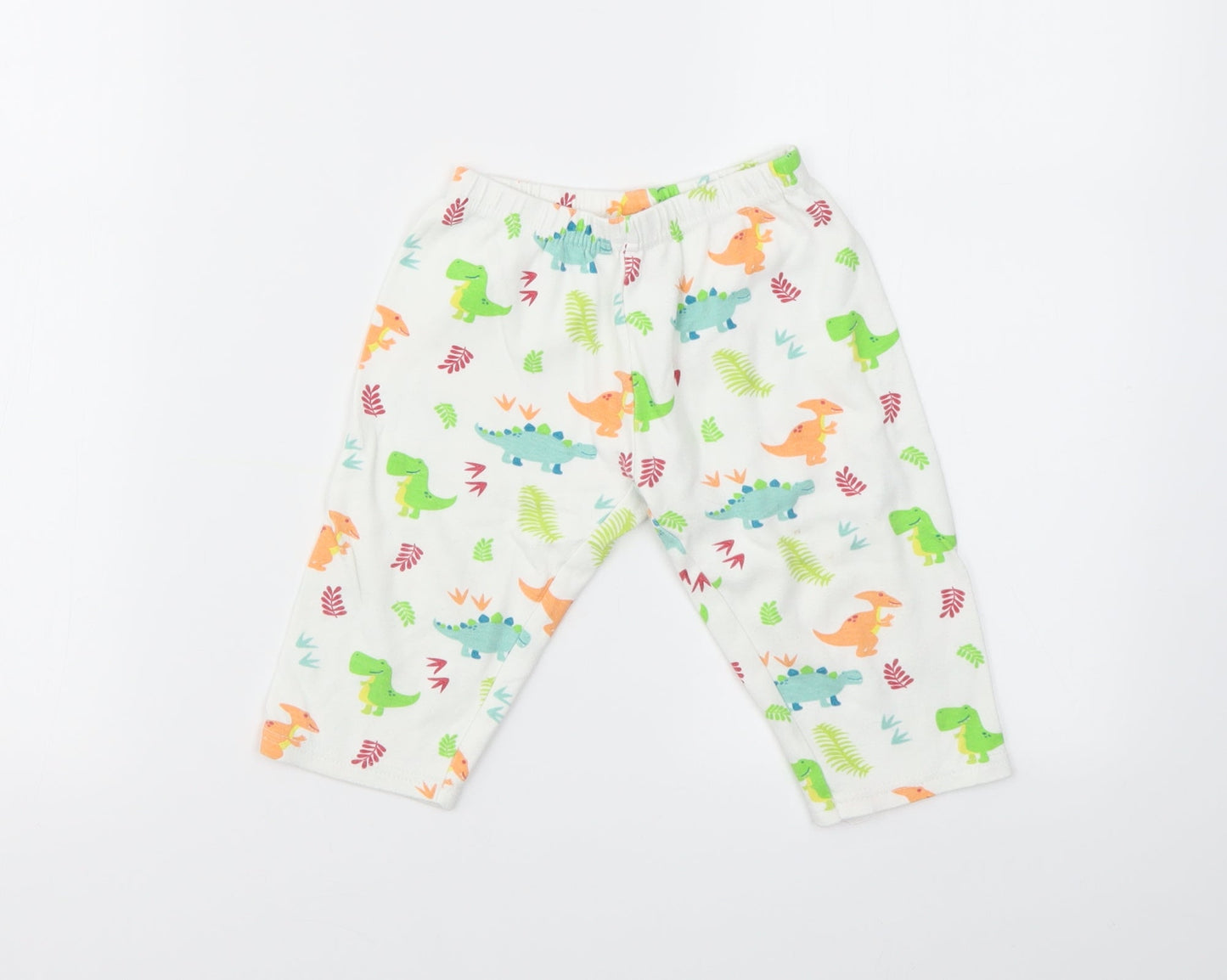 Preworn Baby Multicoloured Animal Print  Capri Pyjama Set Size 12-18 Months